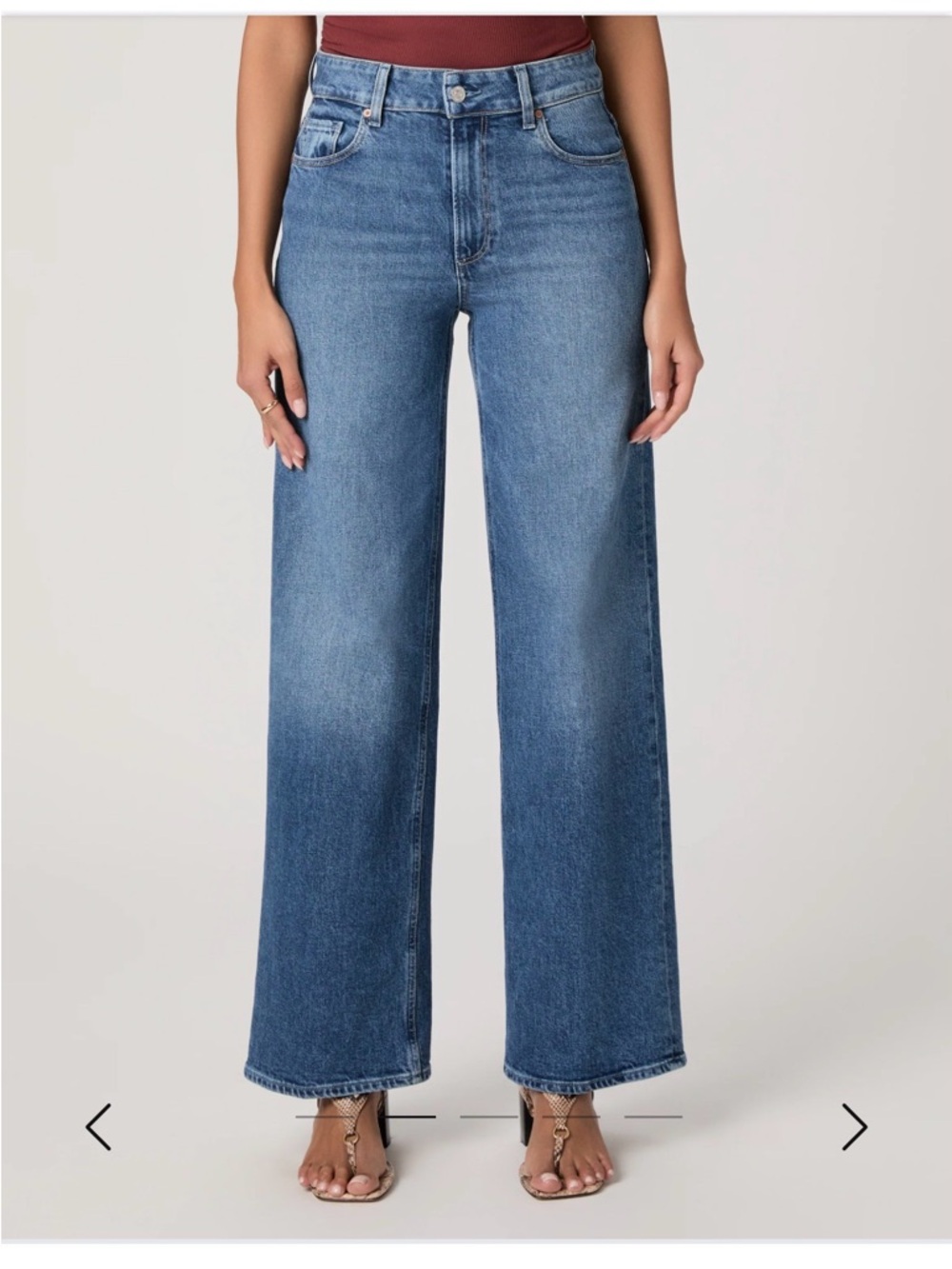 PAIGE Sasha Wide Leg Jeans